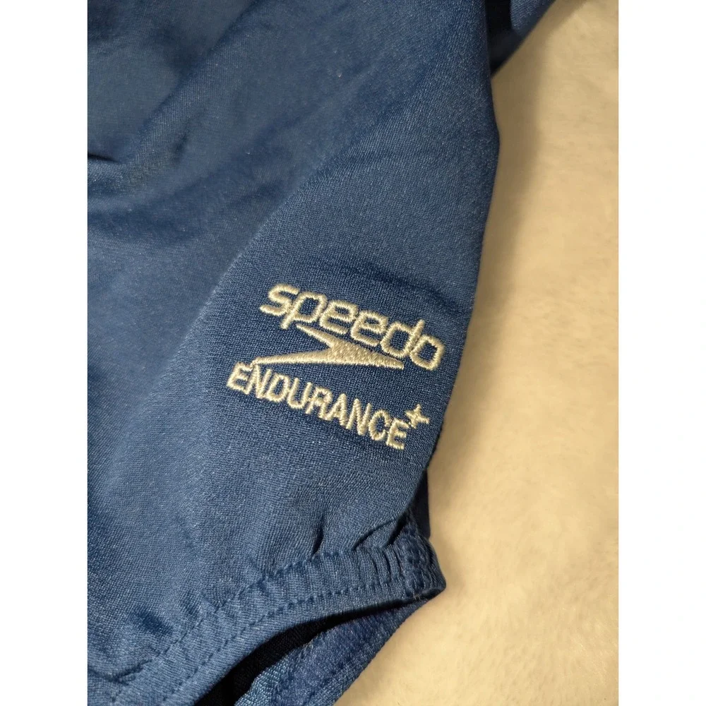 Speedo Endurance+ Flyback Training Swimsuit Navy Blue 819016317 Size‎ 28
